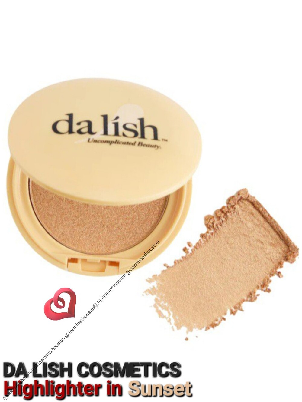 🎉2•$13/3•$18🎉 DA LISH COSMETICS Soft Golden Glow Highlighter In Sunset